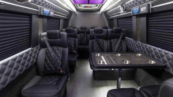 15 passenger sprinter van interior corona