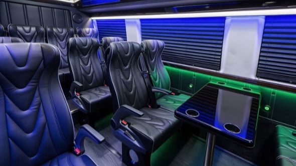 20 passenger sprinter van rental corona