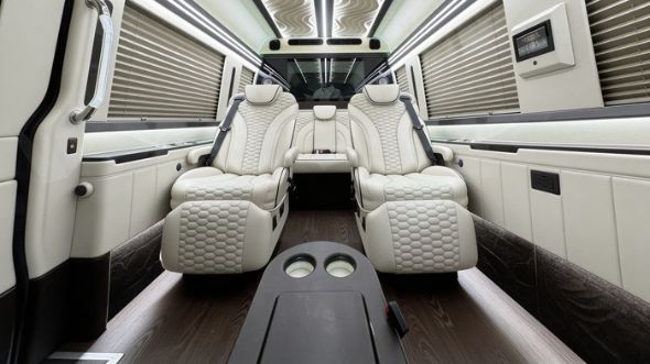 8 passenger sprinter van interior corona