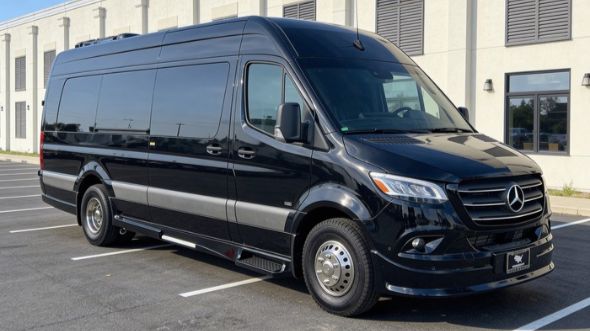 corona airport sprinter van service
