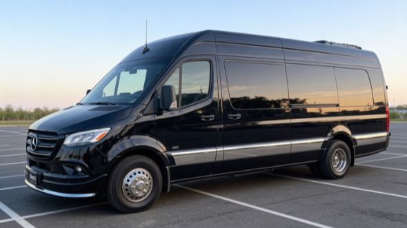 corona concert sprinter van rental