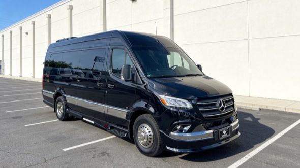 corona corporate sprinter van service