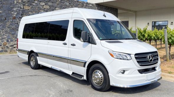 corona wine tour sprinter van rental