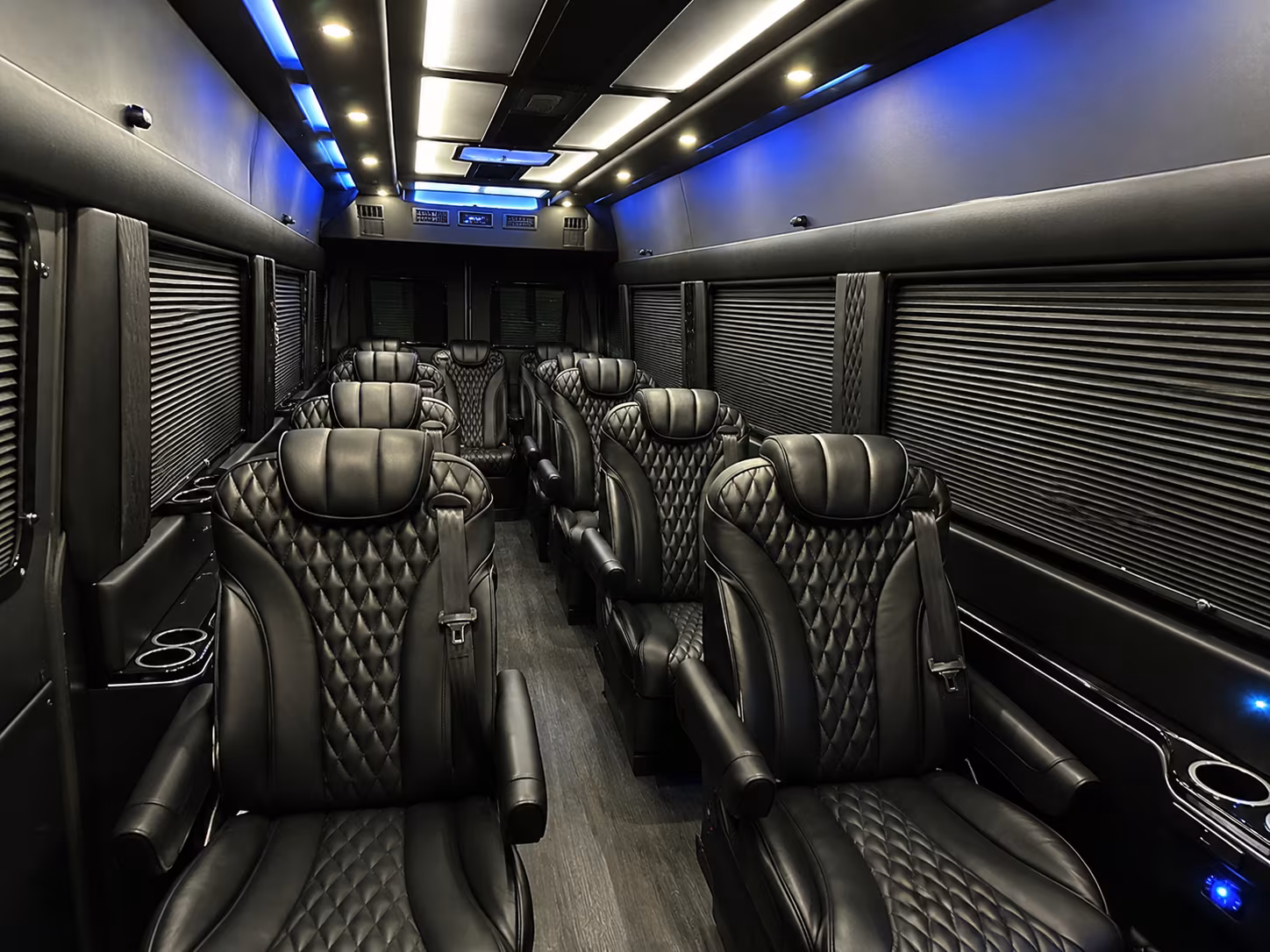 corona 12 passenger sprinter van inside