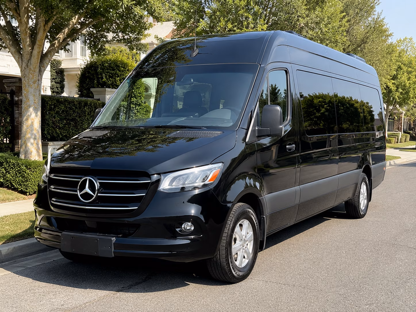 corona corporate sprinter van service