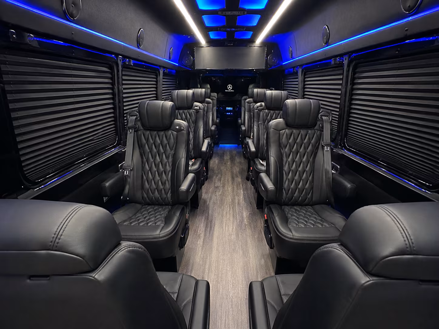 corona sporting event sprinter van rental