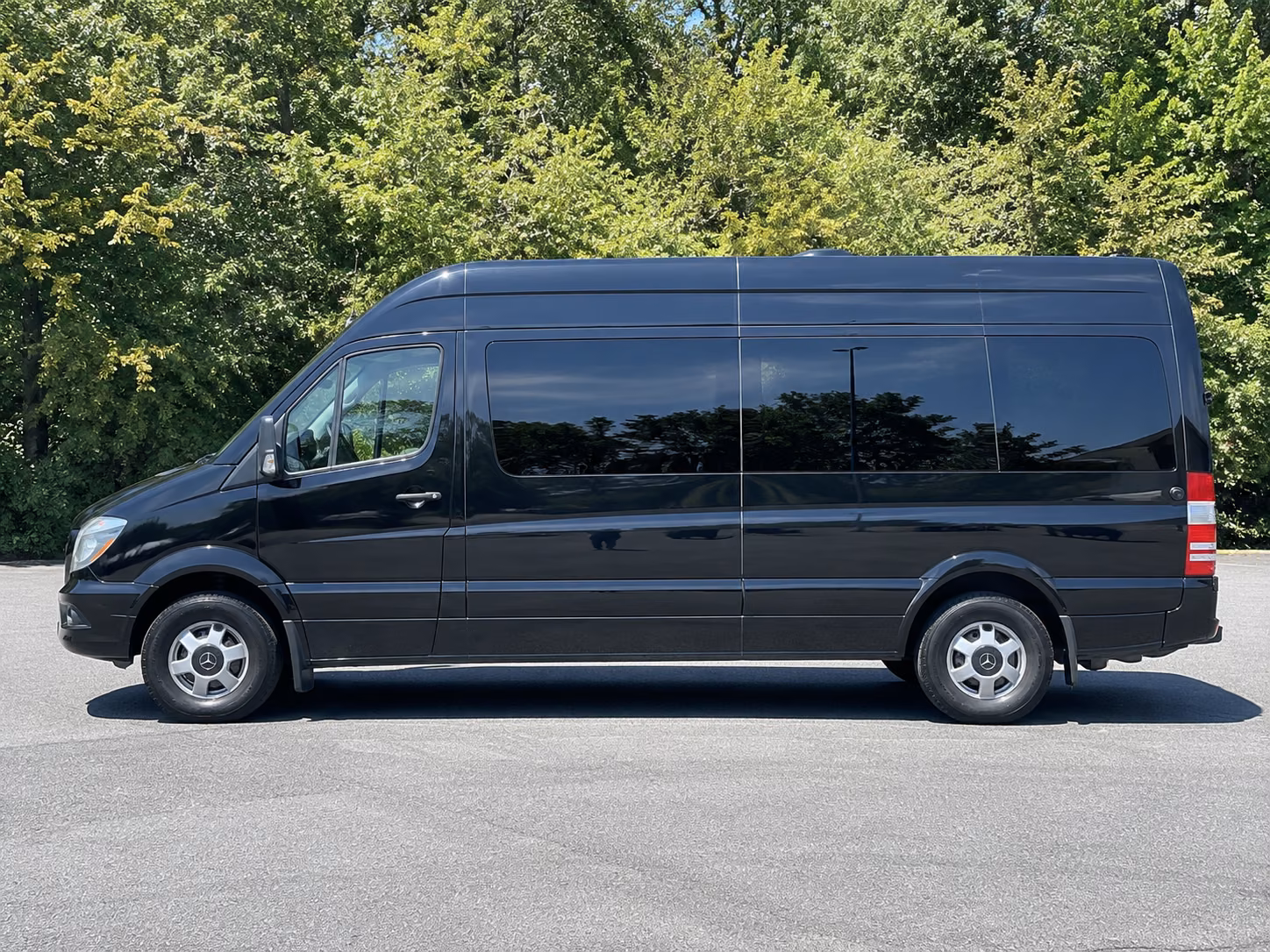 corona sprinter van booking step 1