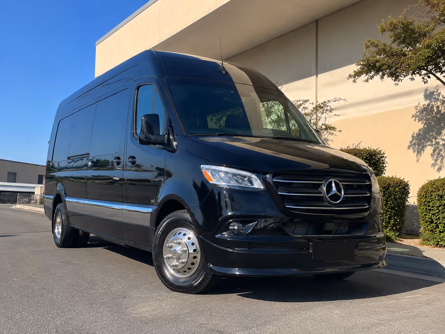 find and book wedding sprinter van transportation in corona and any nearby city
