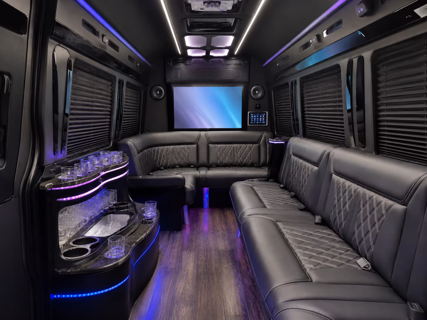sprinter van rentals for prom night dinner stops and multi venue transportation in corona