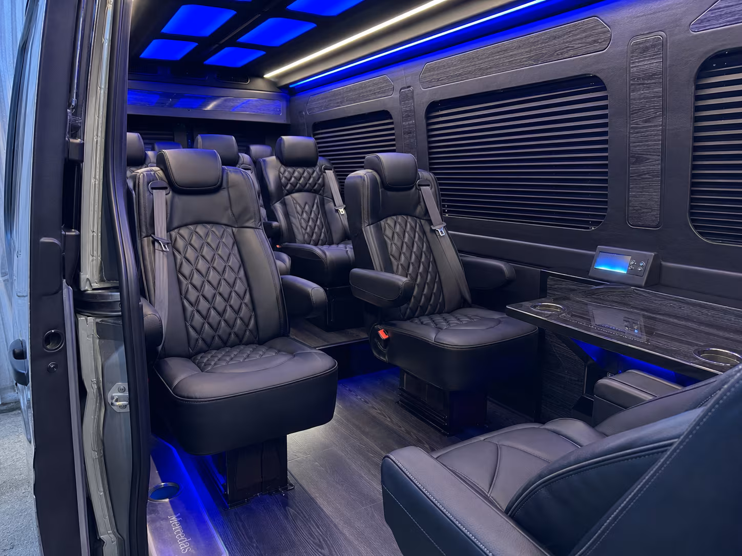 sprinter van transportation for groups and events across corona