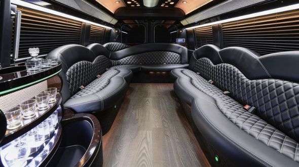 sprinter limousine inside corona